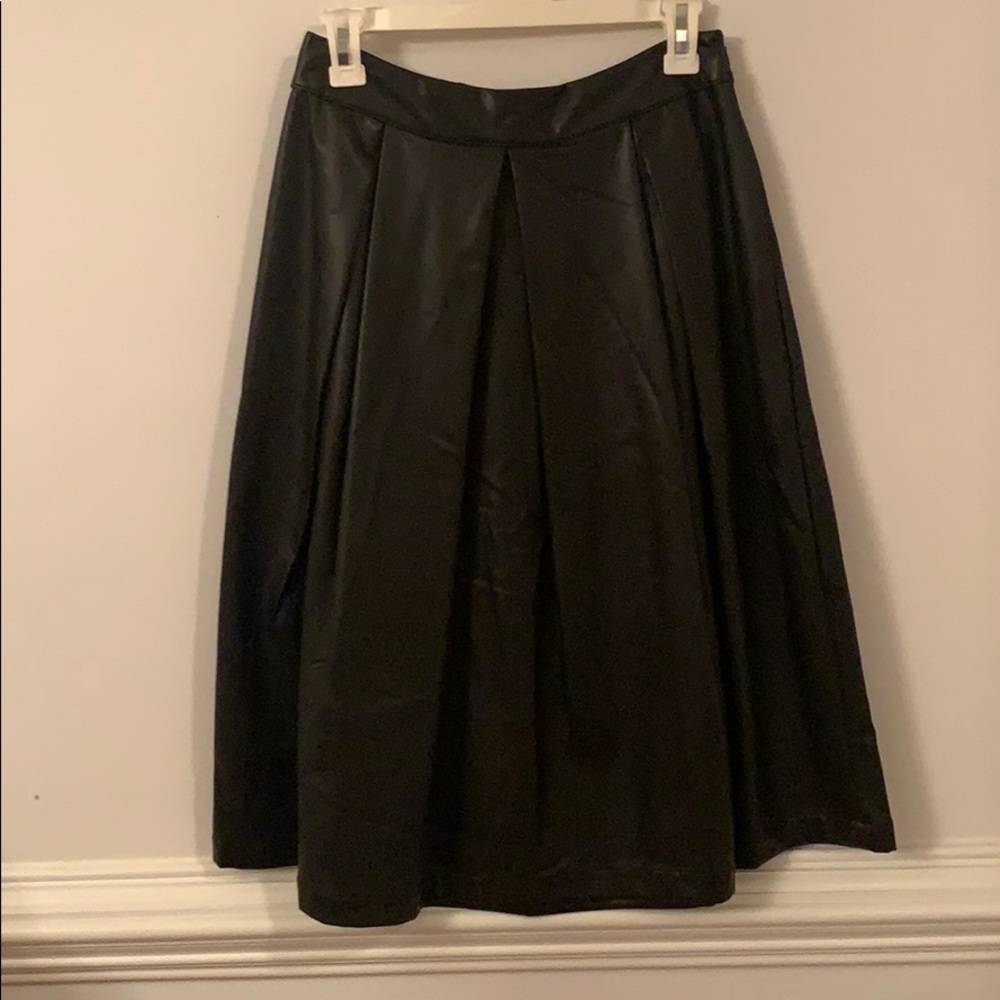 Leather skirt